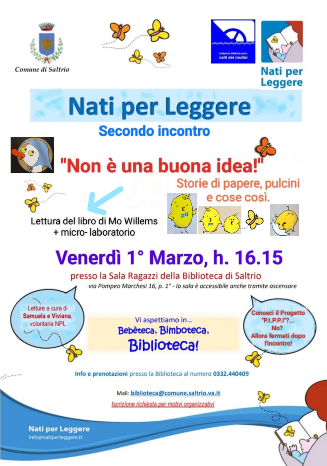 NATI PER LEGGERE SECONDO INCONTRO