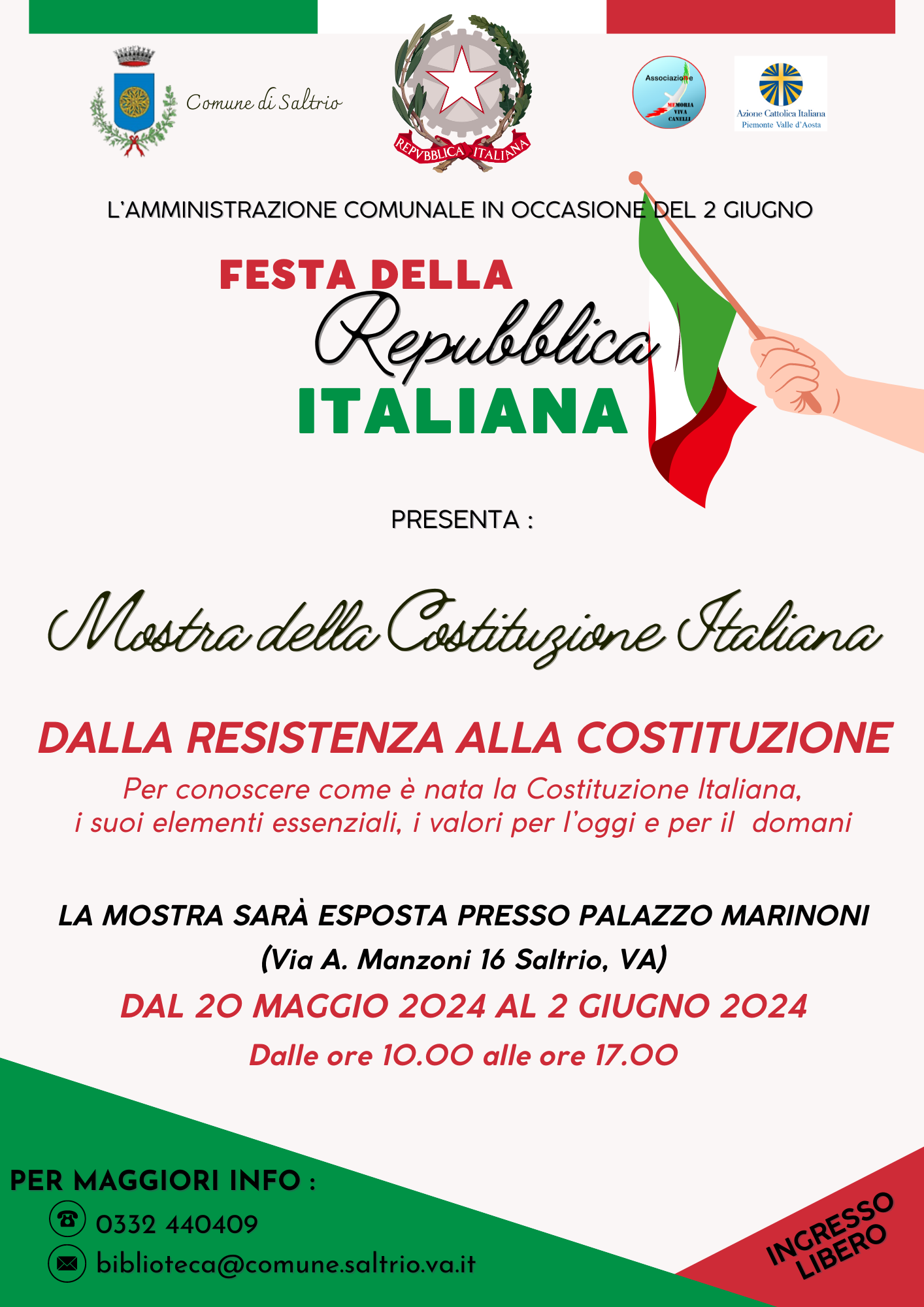 MOSTRA DIDATTICA DALLA RESISTENZA ALLA COSTITUZIONE