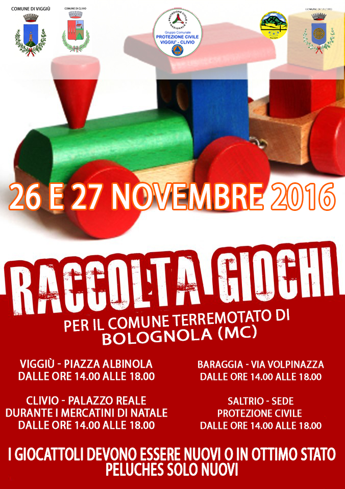 Raccolta giocattoli