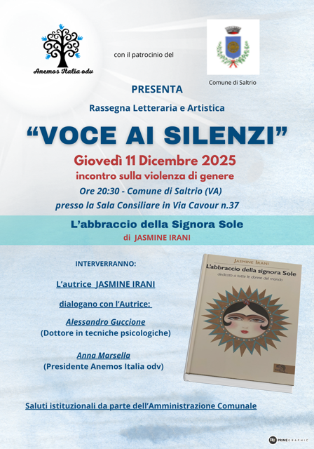 Rassegna letteraria 'Voce ai silenzi' 