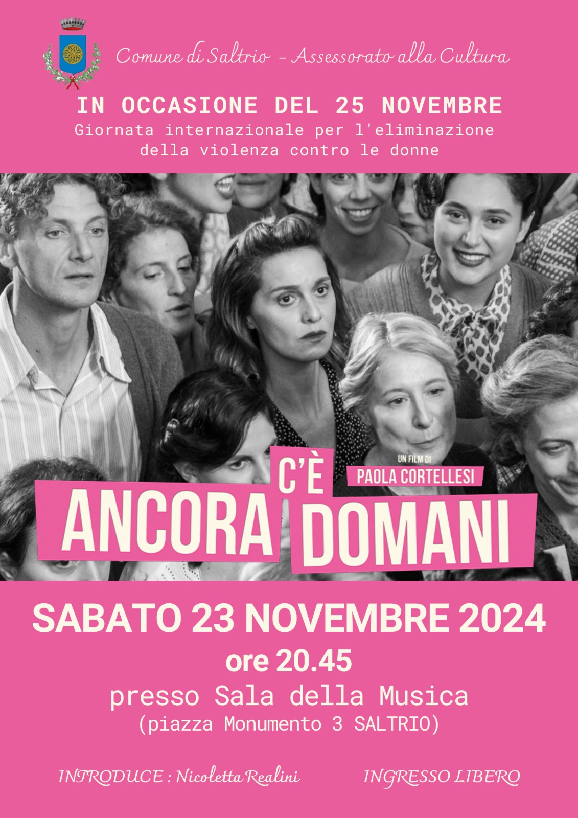 23 novembre 'C'è ancora domani'