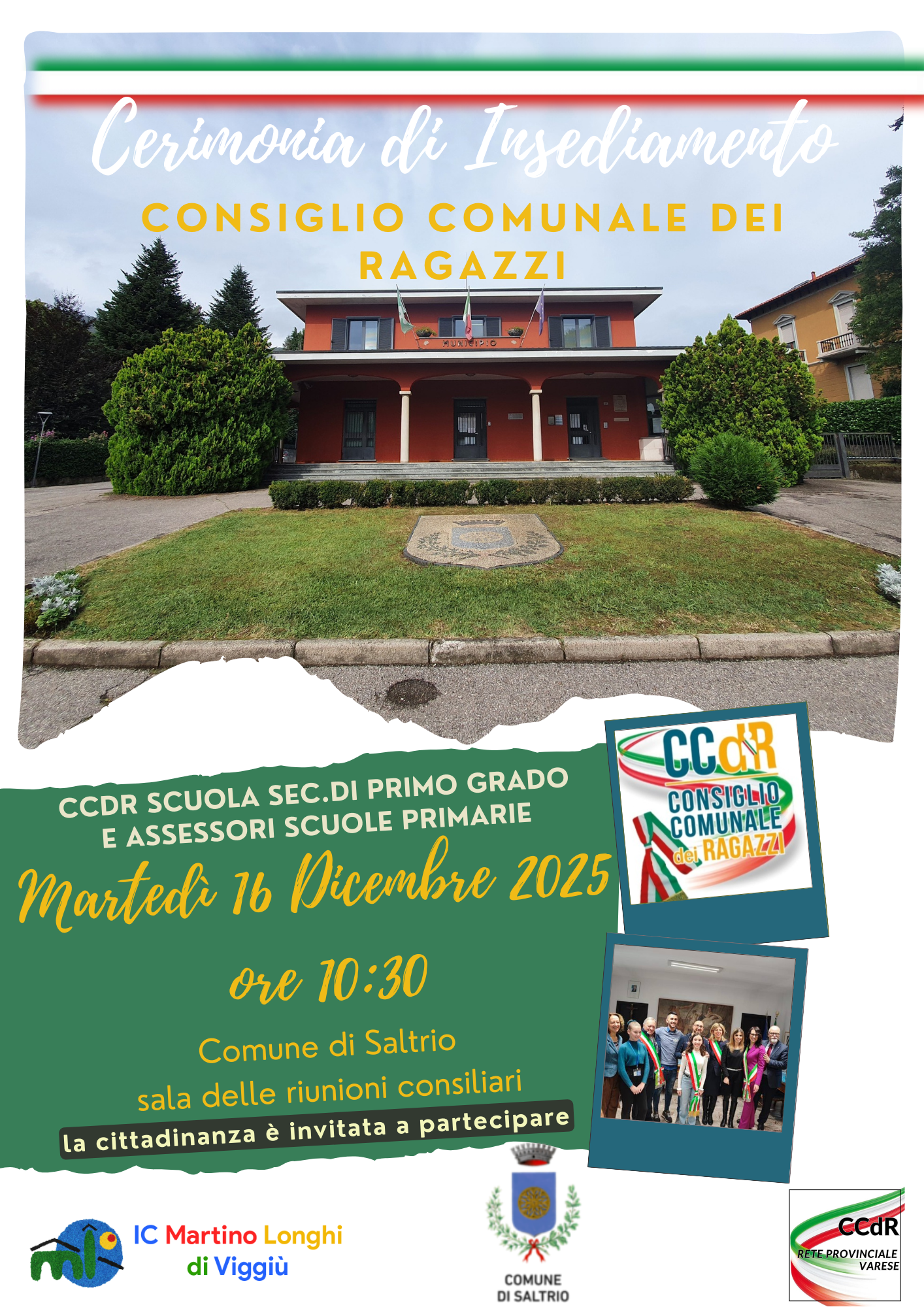 Consiglio Comunale dei Ragazzi