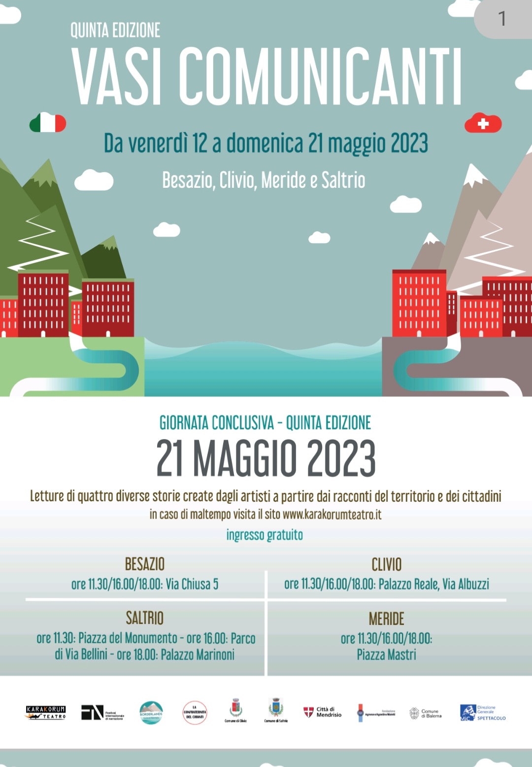 VASI COMUNICANTI - GIORNATA CONCLUSIVA 5a EDIZIONE