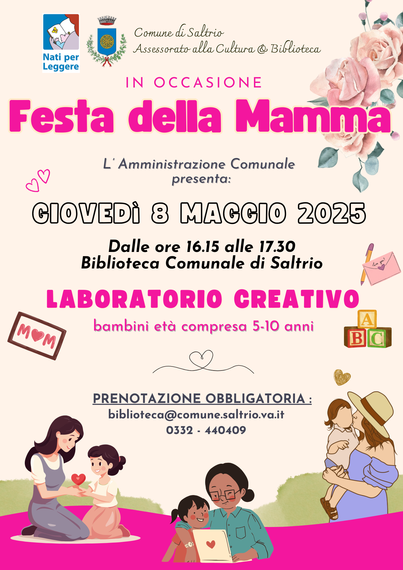 8 maggio Festa della mamma