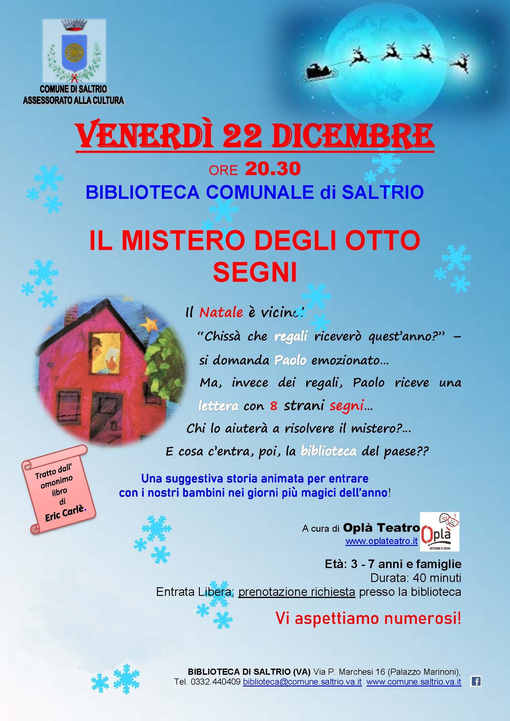 Natale in biblioteca per tutti i bambini!
