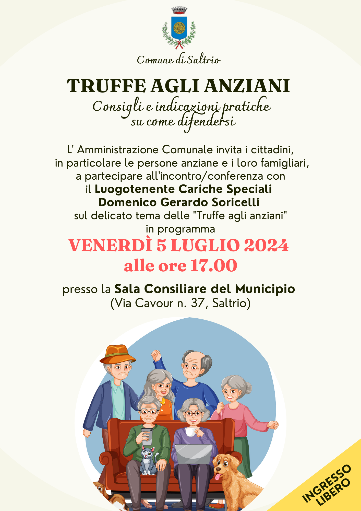 'Truffe agli anziani' - Come difendersi...